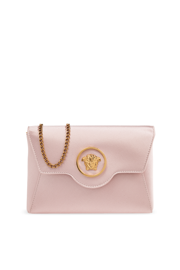 Versace palazzo evening bag with chain hotsell